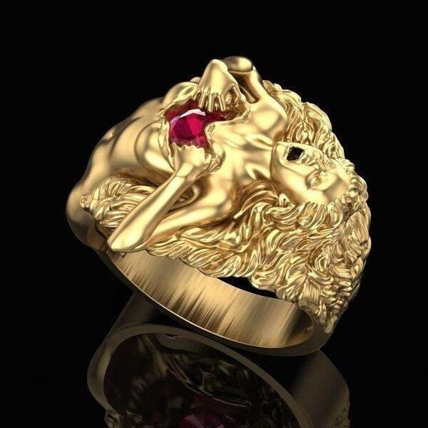 Popular European and American Fashion Rings Adam and Eve