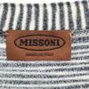 Missoni Made In Italy Border Pattern Long Sleeve V Neck Knit Cardigan 44 Women Used