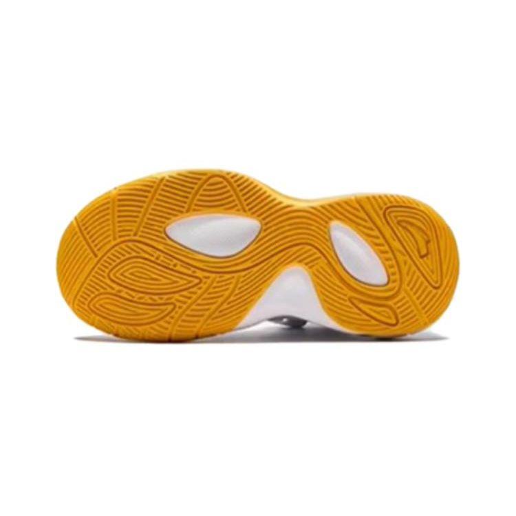 Anta Kids Wind Tunnel Comfortable Simple Non-Slip Wear-Resistant Low-Top Basketball Shoes Kids sneaker White Blue Black A312429901-1