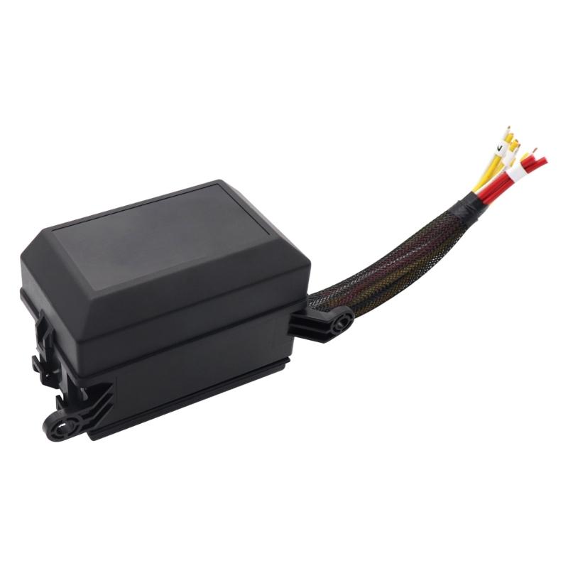 6 Way Blade Fuses Holder Box, Relays Box with Spades Terminals and Wiring Harness 4Pin 12V 40A Relays for Car Truck
