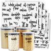 Talented Kitchen Pantry Labels for Food Containers - 157-Piece, Black Script Vinyl - Jar & Bin Labels & Food Storage Organization Stickers