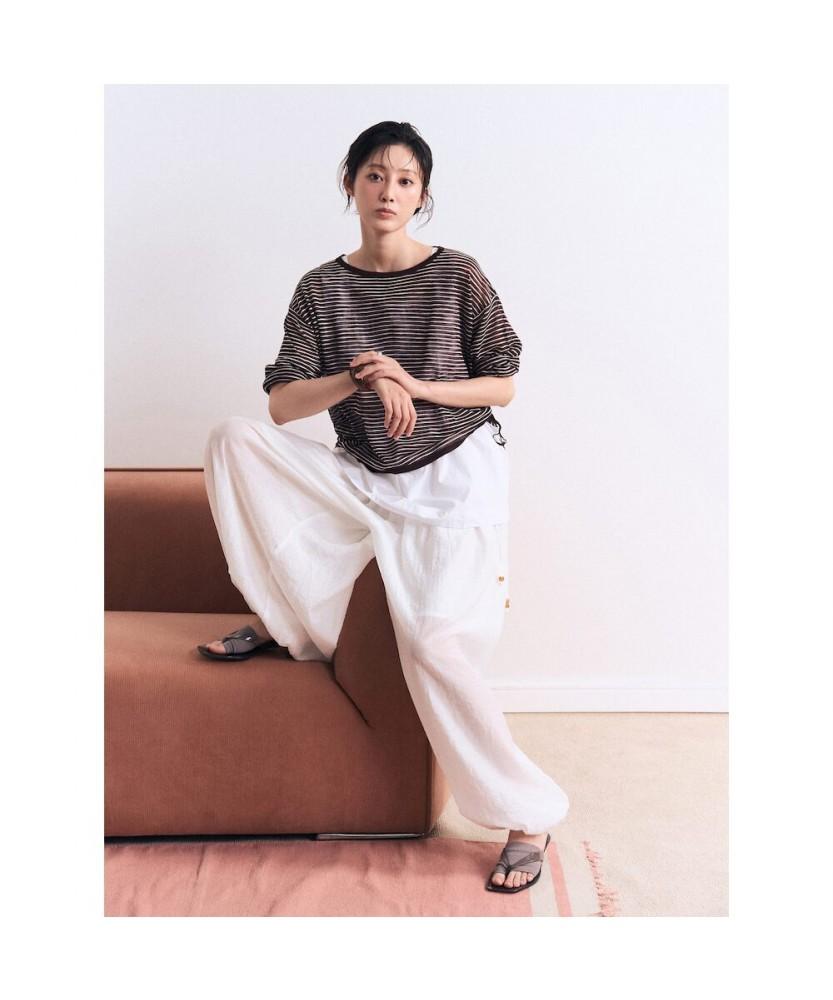 8SECONDS Rayon Harem Pants White