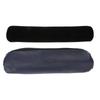 PU Leather Bracelets Bag Jewelry Display Bag Bangle Storage Pouch Jewelry Organizer Holder (Dark Blue Cover, Black Sponge Roll)