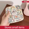 Women Girls Small Makeup Bag Coin Purse Sanitary Pad Pouch Toiletry Bag Cosmetic Bag for Gaskets Mini Pouch Cable Case