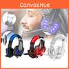 Gaming Stereo Headset For Ps4 Pc Xbox Controller Noise Cancelling Ear Ligh Mic