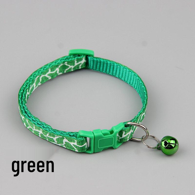 Adjustable Mesh Cat & Dog Collar with Bell