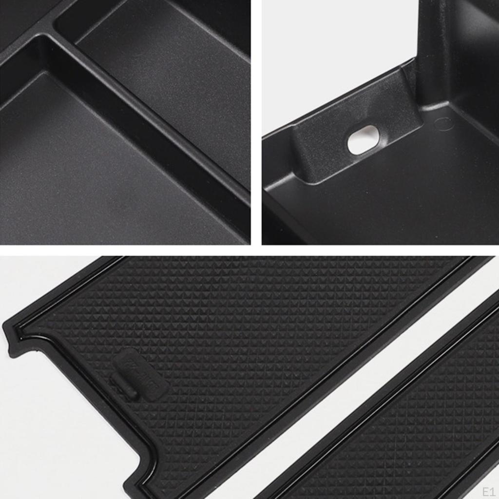 Center Console Armrest Storage Box Holder, Interior Accessories Replaces Tray