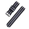 SWATCH Horloge Compatibele Nylon Canvas Band, Geribbeld, 17/19/20mm
