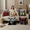 AC_DC Classic Band Stitch Lucky Dragon Pillow Cover Sofa Cushion Cover Home Room Decoration Children Gift