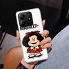 Cartoon Cute Mafalda Phone Case For Xiaomi Redmi Note 15 14 13 12S 12 11 Pro Plus 14S 11S 11E 10 10S 11T 5G Personalized Cover R