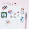 Mo Inktpatroon Reisdagboek Album DIY Afdichtingsstickers
