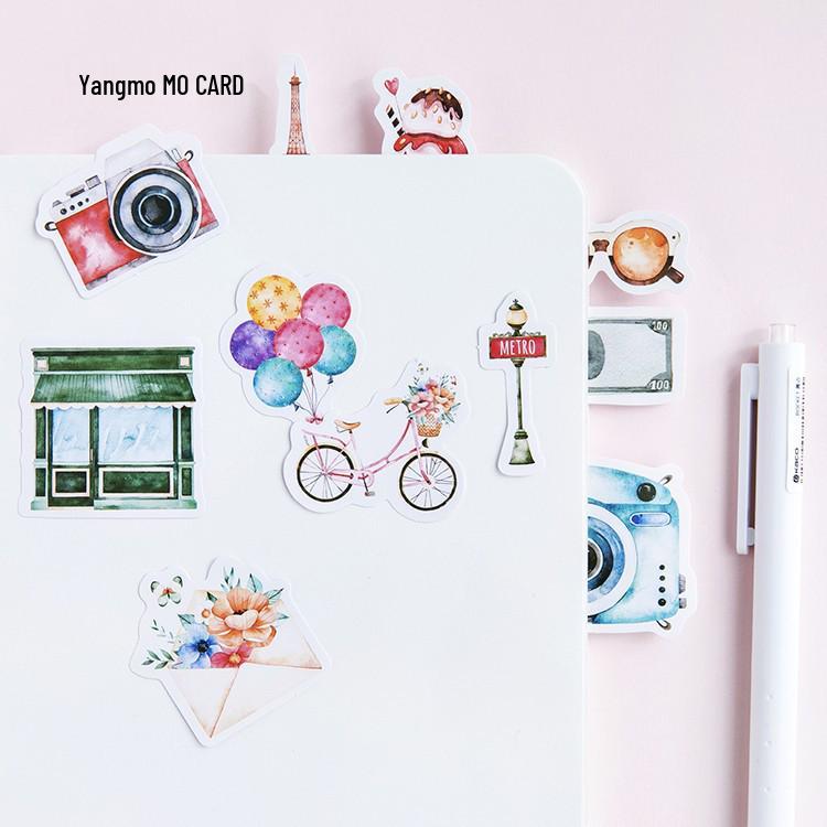 Mo Inktpatroon Reisdagboek Album DIY Afdichtingsstickers
