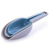 3Pcs/set Plastic Ice Shovel Food Grade Plastic Candy Dessert Grain Flour Measuring Scoop Household Rice Spoon Shovel Gadgets
