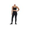 Under Armour Nahtlose Logo-Print Trainingsleggings Damen Leggings Schwarz 1381662-001