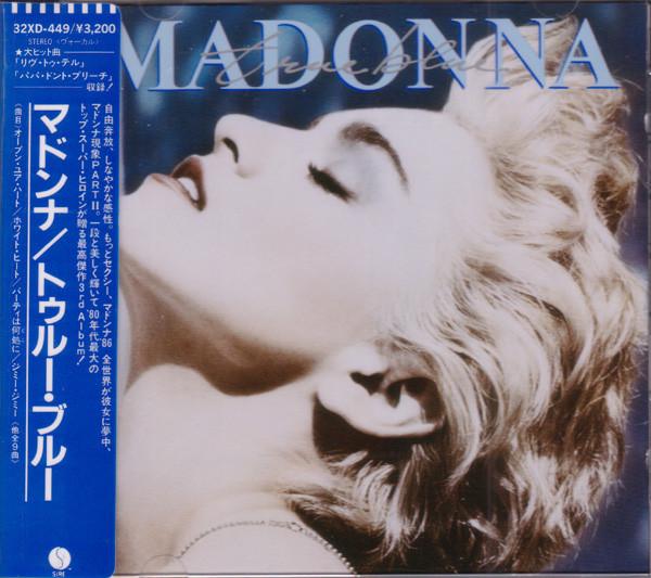 

CD MADONNA - True Blue 9254422 SIRE 1986 Japan Pop Used