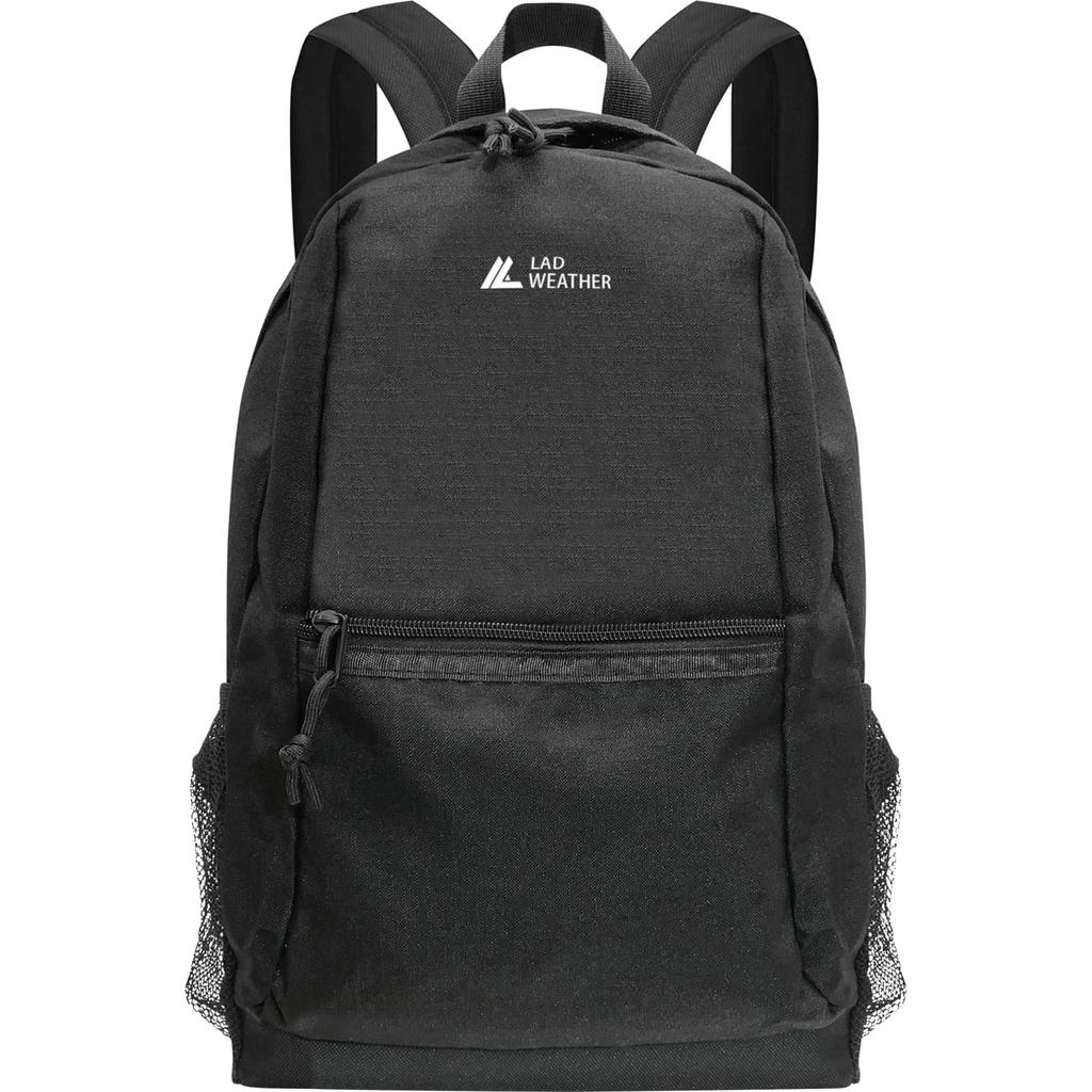 Radweather Backpack for Men and Women, A4 Size, Lightweight, Compact, and Portable, Black, Perfect for Commuting, School, Travel, and Camping