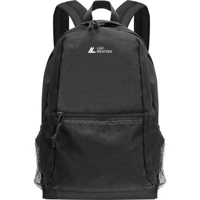 Radweather Backpack for Men and Women, A4 Size, Lightweight, Compact, and Portable, Black, Perfect for Commuting, School, Travel, and Camping