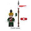 Action Figures Building Block French Artillery Educational Toys for Children N037 N038 N039 N040