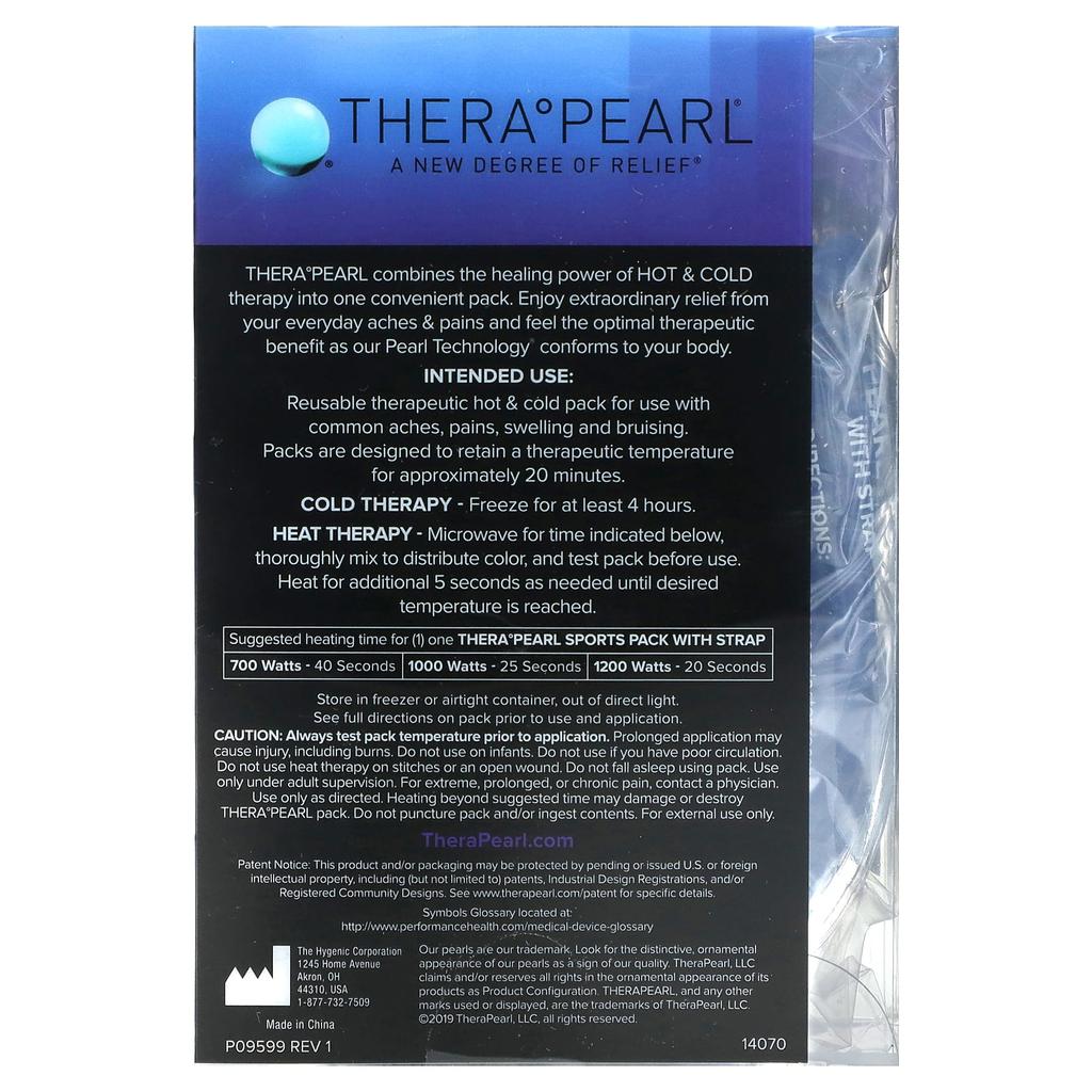 Color changeable, hot and cold water reusable pack, sports pack, strap included, 1 pack