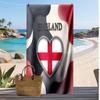 Asciugamano da Spiaggia con Stampa Calcio Inglese Asciugatura Rapida Super Assorbente Morbido Asciugamano da Bagno per Nuoto Spiaggia Viaggio Souvenir Regalo