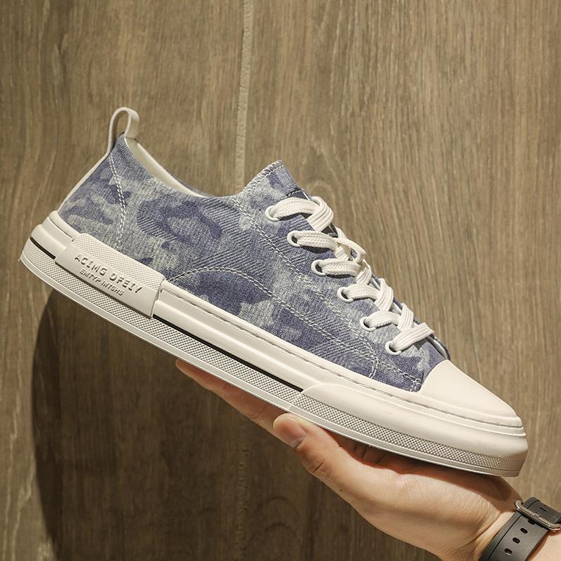 Fashion New Arrival Men's Canvas Shoes Hot Sale Man Vulcanized Shoes All-match Casual Sneakers Fashion Walking Shoes Man Tenis Masculino