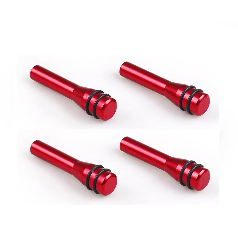 2/4Pcs Car Door Lift Button Locking Pins Universal Car Security Door Lock Pins Aluminum Alloy Knob Auto Interior Accessories