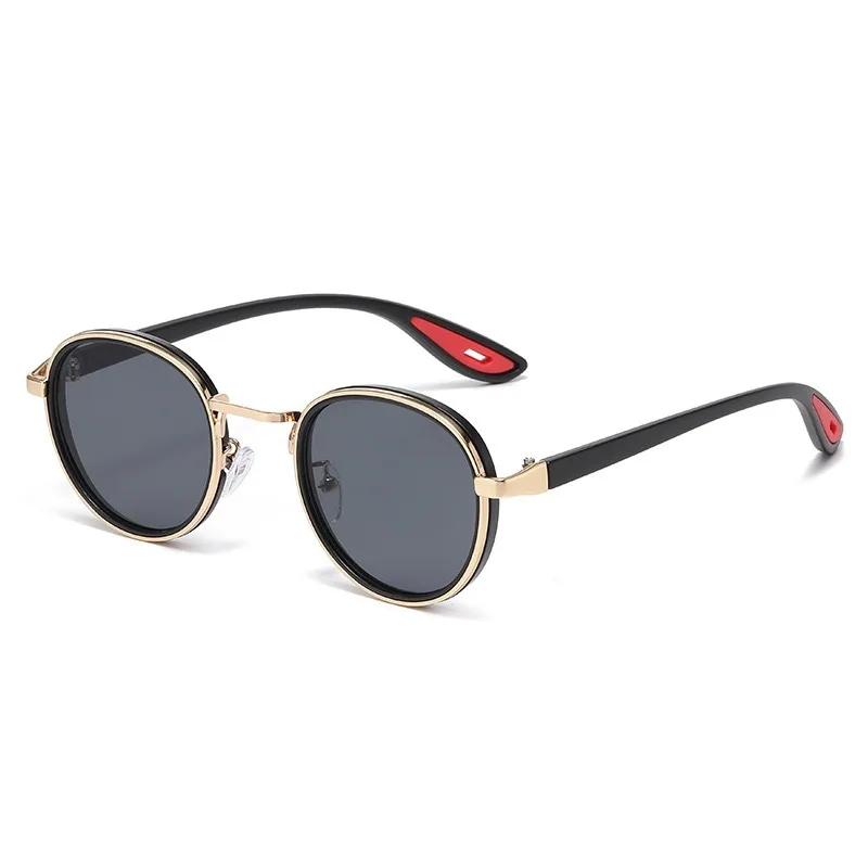 Metal Frame Small Round Sun Glasses with Minus Diopters 0 To -4.0 Women's Men's Stylish Eyewear Shades UV400 Driving Shades