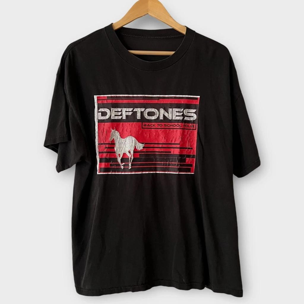 2000 Deftones Back To School Tour Wt Incubus and Tapro_t Vintage Band Tees High-end Luxury Is for Both Men and Women Top Y2k