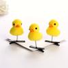 1Pcs Little Yellow Duck Hairpin Cute Spring Hair Accessories Girls Children Kawaii Hairpins Decoration Funny Christmas Gifts