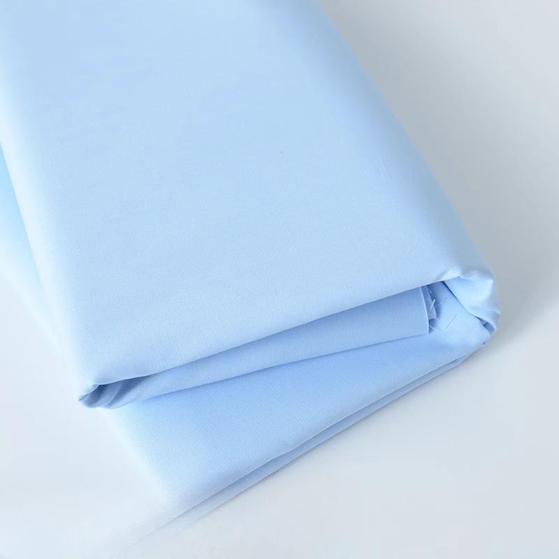 Wide 140cm Cotton Poplin Fabric Solid Color White Red Black for Sewing Accessories Quilting Patchwork Handmade 100/300/500cm