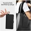for Samsung Galaxy S24/S23/S22/S21 Ultra Note 20 Ultra Wallet case with Zipper Credit Card Holder RFID Blocking,Flip Folio Cover