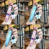 Adorable Cartoon Silicone Couple Astronaut Keychain Cute Bag Charm Creative Gift