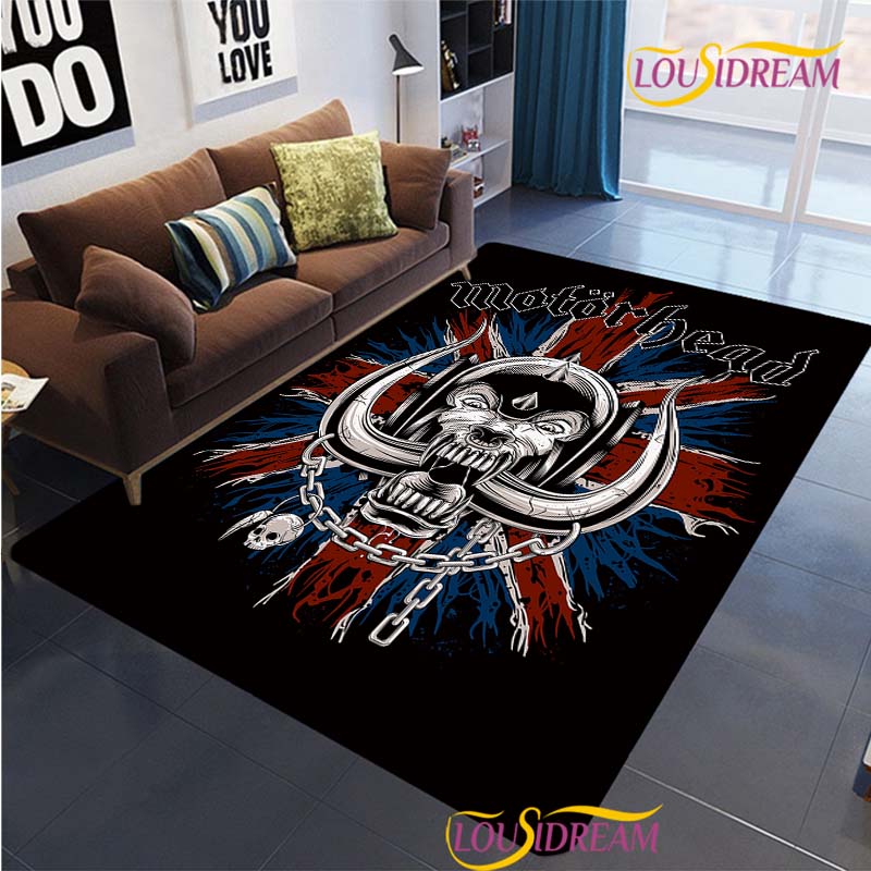 Music Band Carpet for Living Room Bedroom Rugs Kitchen Kids Door Unslip Floor Mats Birthday gift photography props Rug British