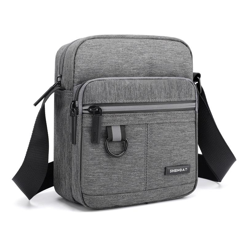 Herren Casual Umhängetasche Mehrere Taschen Schultertasche Große Kapazität Reise Messenger Bag Leichte Outdoor Brusttasche
