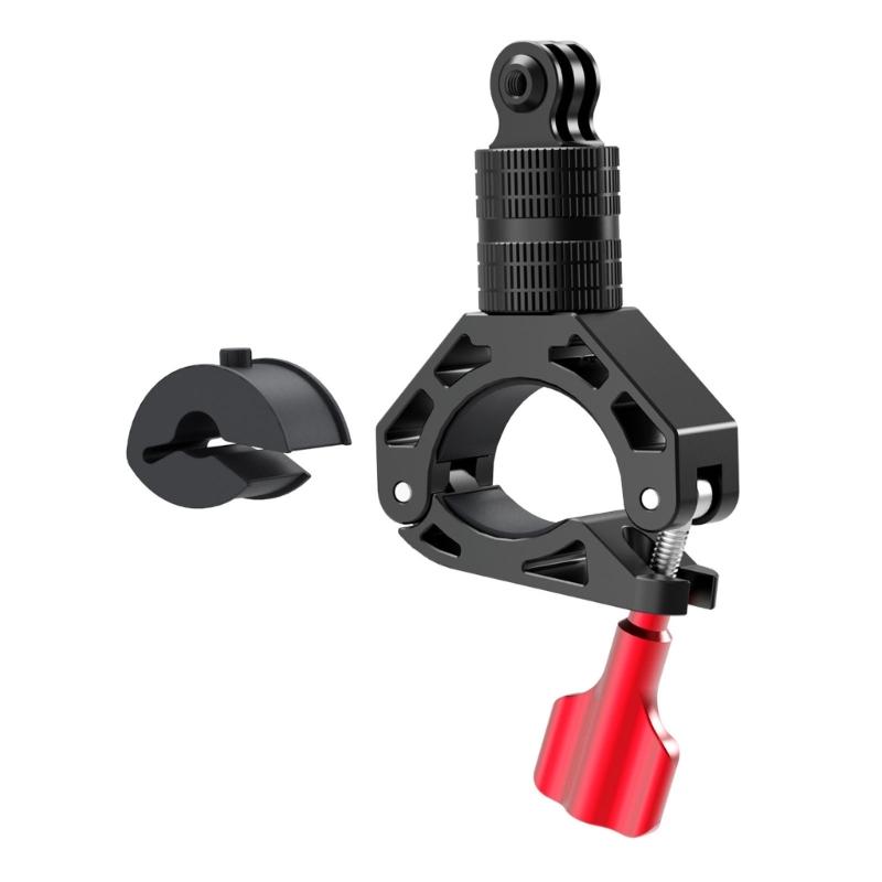Quick Release Action Camera Handlebar Mount With 360 Adjustable Rotation Aluminum Alloy Clamp For Bikes Motorcycles