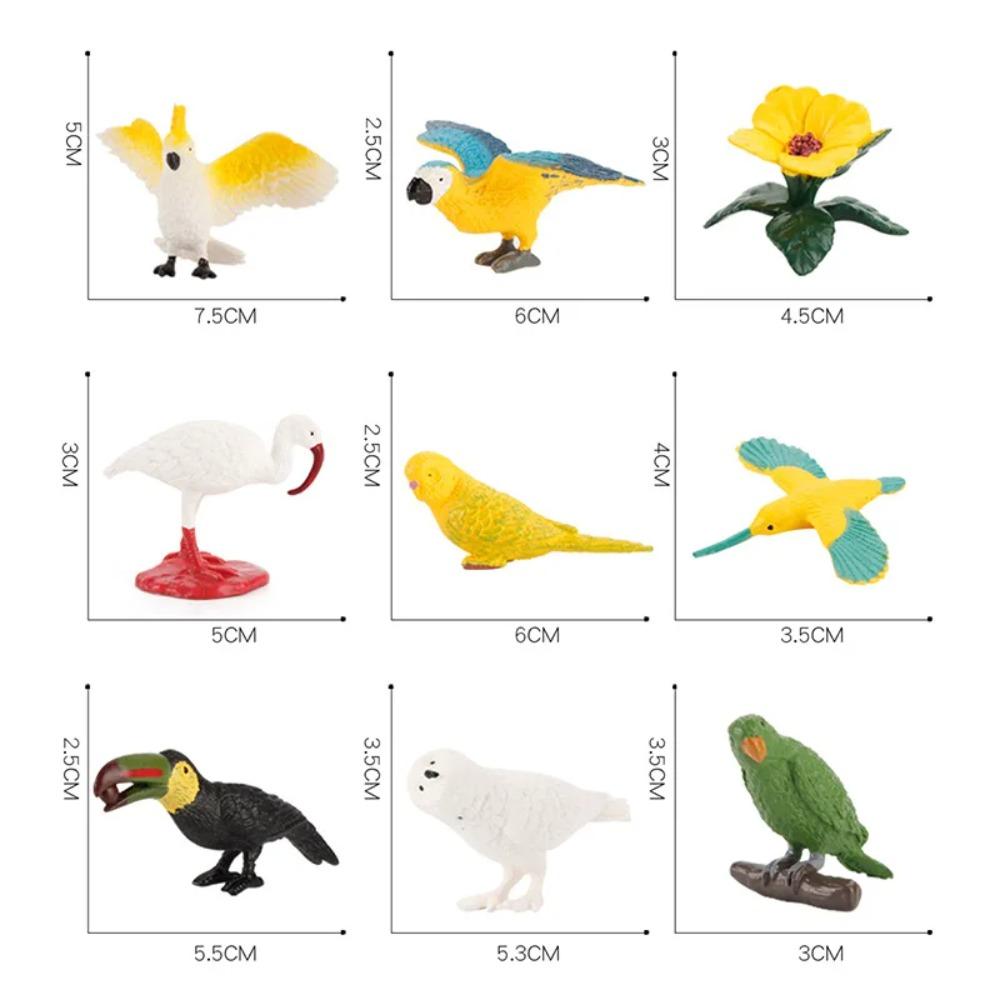 Simulation Plastic Animal Figurines Collection - Marine, Land & Insect Animals Miniature Set Toy for Kids Gift Playset Model