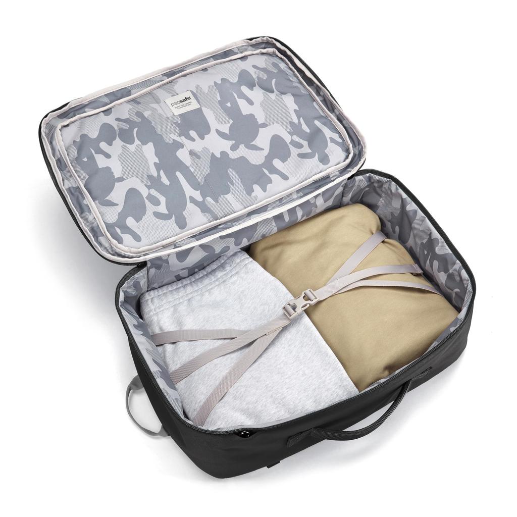 Pacsafe Go Anti-Theft 34L Carry-On Backpack, Jet Black, One Size, Pacsafe Go Anti-Theft 34L Carry-On Backpack