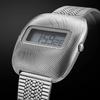 Men Sports Electronic Watch Fashion Unisex Waterproof Digital Wristwatch with Stainless Steel Strap & Retro Design 0322