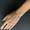 Silver Bracelet Without Stones, Product Weight 4.97 G (2190622)