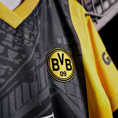 Puma Maglia Calcio Dortmund Uomo Nero Giallo 777069-01