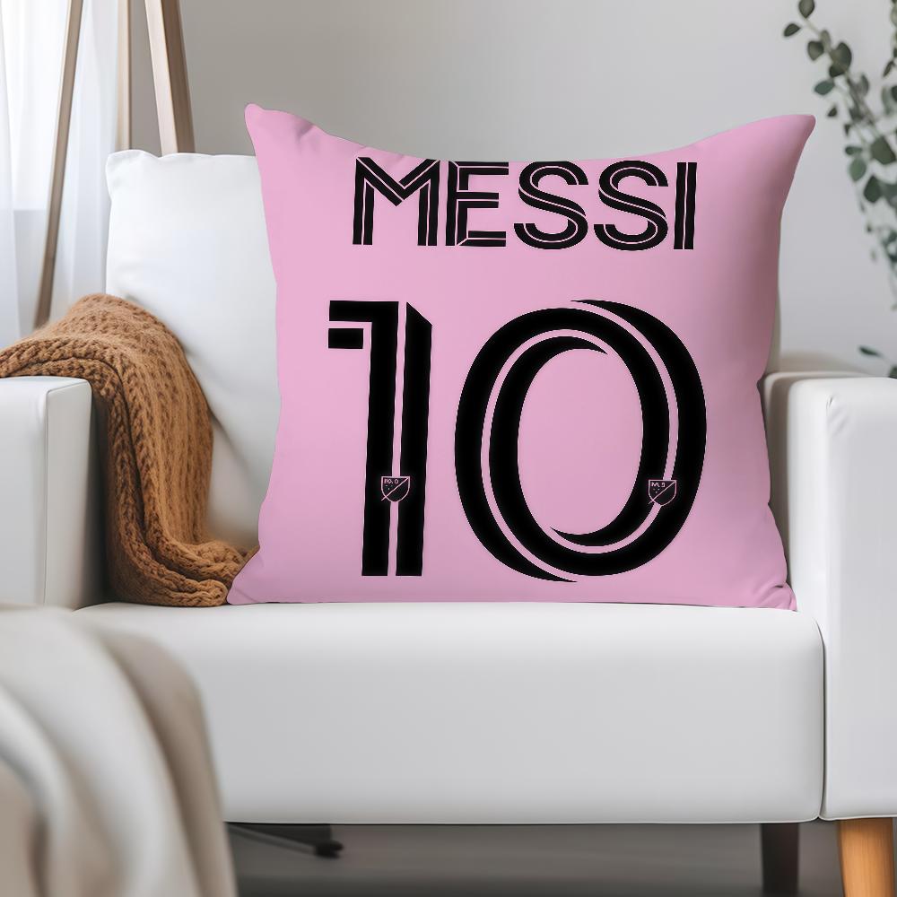 Fußballspieler L-lionel M-messi Kissenbezug Anwendbarer Bereich Für Gästezimmer Innenräume Autos Büro Hausdekoration