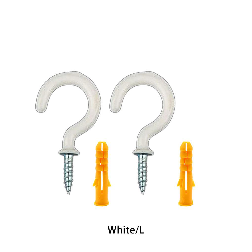 Kopp Sau Øye Skulderkrok Skruer Selvgjengende Hekling Metall Takbelagt Feste Spiralkrok Vindu DIY