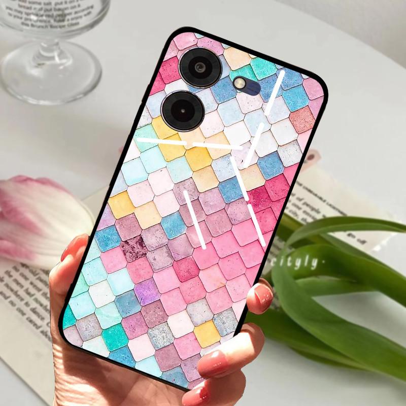 Für Tecno Pova 5 Pro 5G Hülle Pova5 4G Weiches Silikon TPU Handy Rückseite Für Tecno Pova Neo 3 Stoßfester Bumper LH6n Cartoon