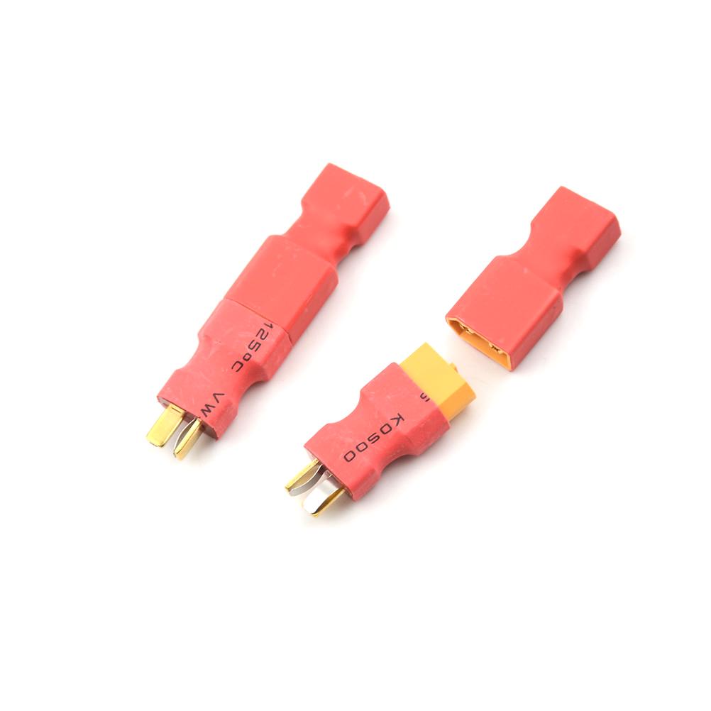 T Male To Xt60 Male Plug To Xt60 Female Adapter For Rc Lipo Battery Plug