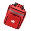 Red Firefighter Bag Large Capacity First Responder Bag Durable Emergency Medical Backpack for Travel Camping