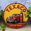 Vintage Texaco Metal Sign 20x30 Cm Retro Wall Decor for Garage