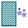 23 Styles Self-Adhesive Silk Screen Stencils for Polymer Clay Palm Leaves Reusable Mesh Transfer Printing Earring Jewelry Making