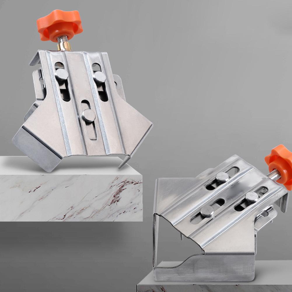 1-5pcs 90° Right Angle Clamp Quick Positioning Clamp Open/Closed Type Fixing Clips Stainless Steel Locator Fixing Clamp Clips