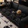 Special-Shaped Sofa Cushion Fixed Non-Slip  New Sofa Seat Cushion Light Luxury High-End Irregular Sofa Cover