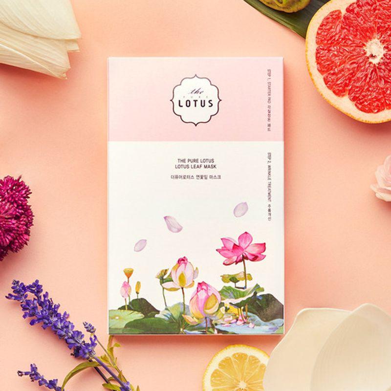 THEPURELOTUS Lotus Leaf Wrinkle Improvement Mask (5 pieces) single